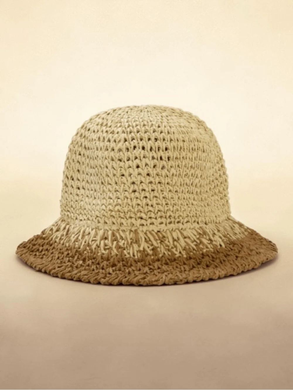 Eugenia Kim BAILEY Paper Crochet Bucket Hat - Ivory/Natural BRAND NEW $165 MSRP - Picture 9 of 11